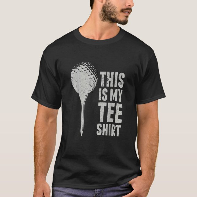 Camiseta Golf Este Es Mi Pun (Anverso)