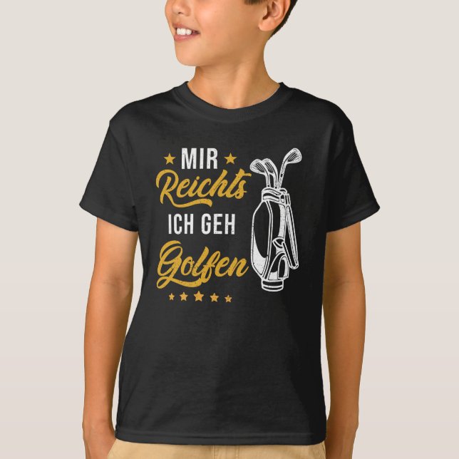 Camiseta Golf German quote funny (Anverso)
