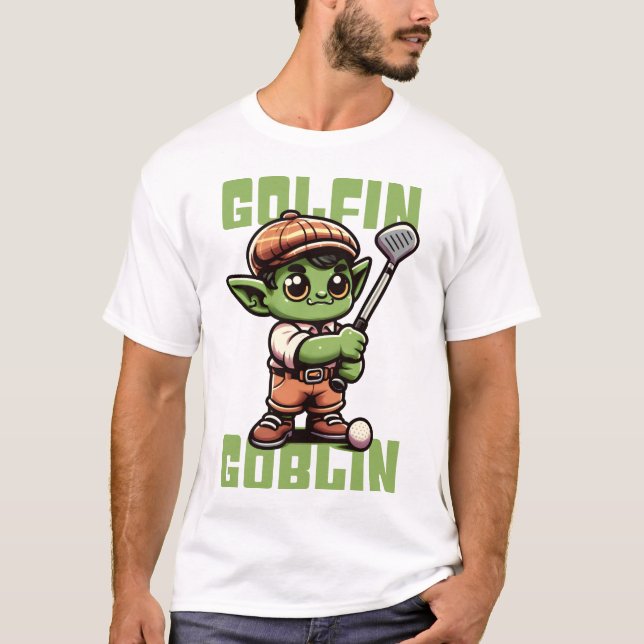 Camiseta Golf Goblin Funny Golf (Anverso)
