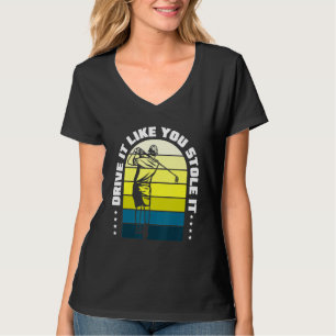 Camiseta Golf Golf Ball Golf Club Golfer Hole En Un Golf C