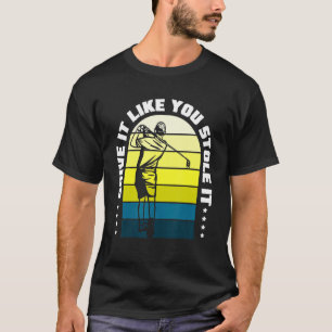 Camiseta Golf Golf Ball Golf Club Golfer Hole En Un Golf C