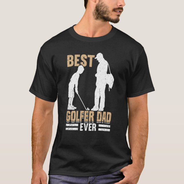 Camiseta Golf Golf Player Coach Father Golfer Dad 6 (Anverso)