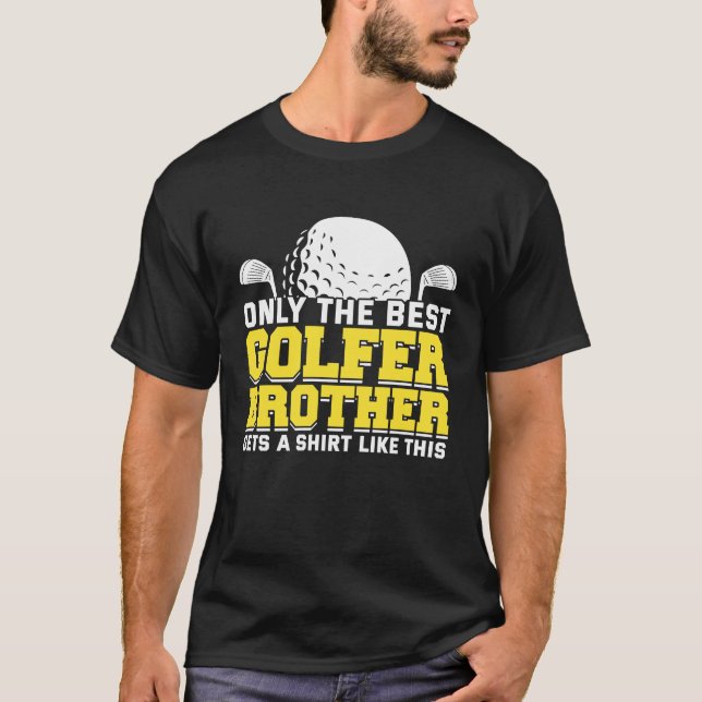 Camiseta Golf Golf Player Coach Golfer Brother (Anverso)