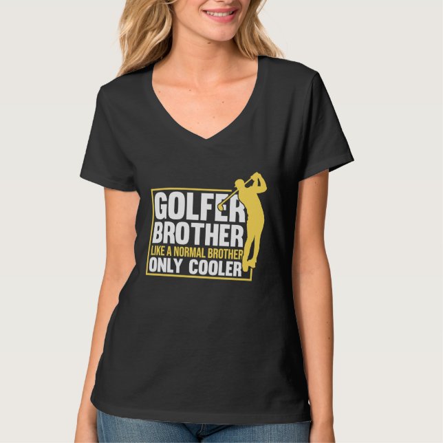 Camiseta Golf Golf Player Coach Golfer Brother 1 (Anverso)
