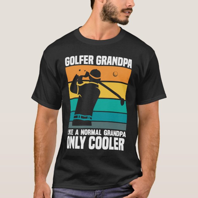 Camiseta Golf Golf Player Coach Grandfather Golfer Dad G (Anverso)