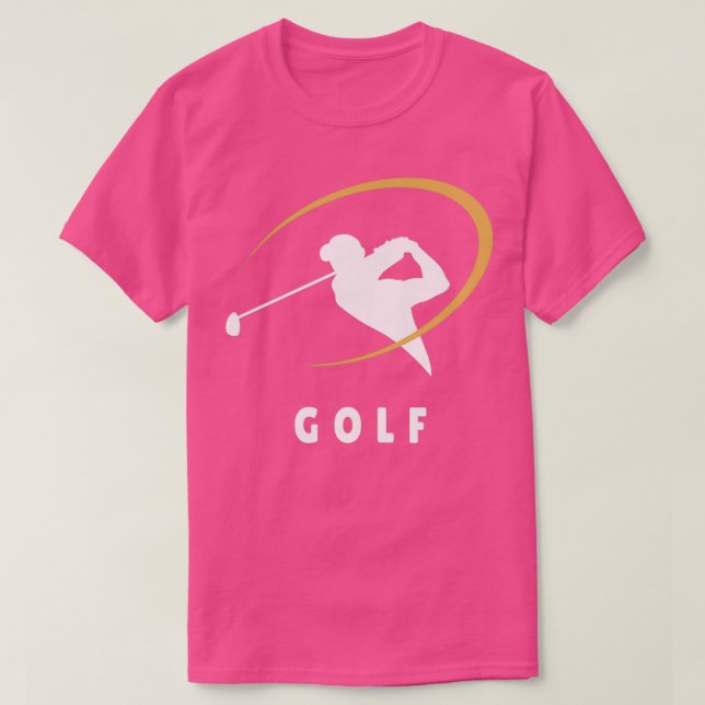 Camiseta Golf Golf Swing Golfer Golf (Diseño del anverso)