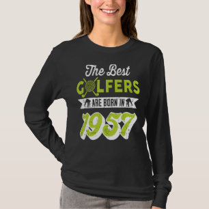 Camiseta Golf Golfer Golf de 65 años 1957 65º cumpleaños