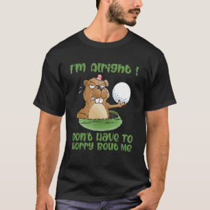 Camiseta Golf Gopher Y Golfball Golf Humor