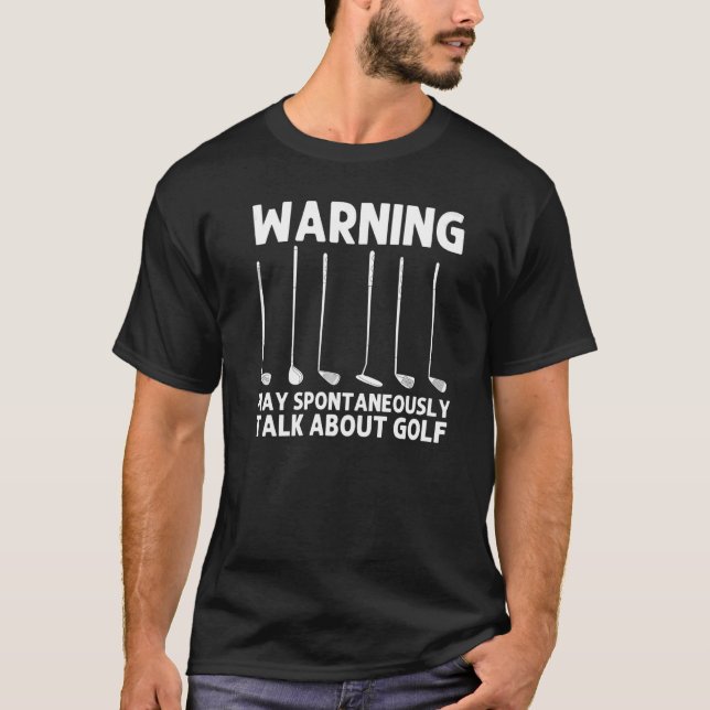 Camiseta Golf Guay Para Hombres Mujeres Par Golf Ball Golfe (Anverso)