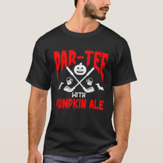 Camiseta Golf Halloween Golfing Sausage Golf Player Beer Dr