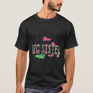 Camiseta Golf Hermana Mayor Nk Hole In One Golf Cumpleaños 