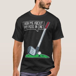 Camiseta Golf Hole In One Club Course Golfer Tee golf go