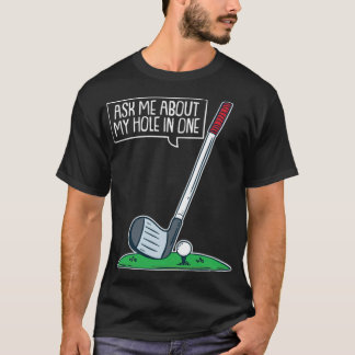 Camiseta Golf Hole In One Club Course Golfer Tee golf go