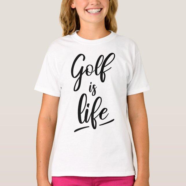 Camiseta Golf is life (Anverso)