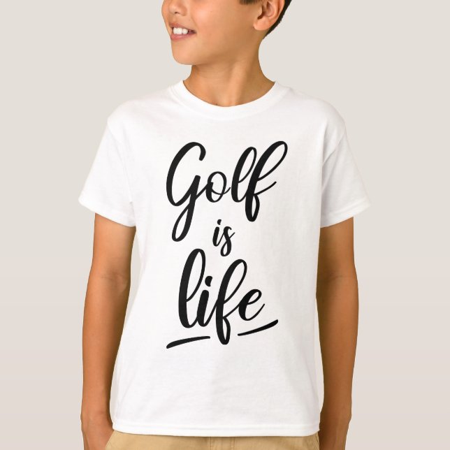 Camiseta Golf is life (Anverso)