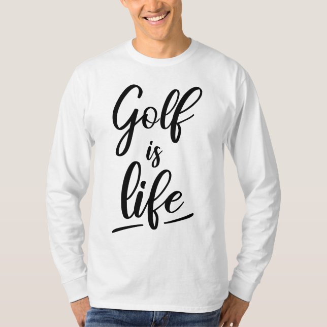 Camiseta Golf is life (Anverso)