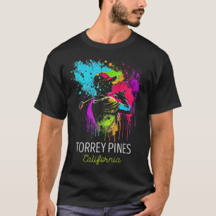 Camiseta Golf Jugando Golf Torrey Pines 