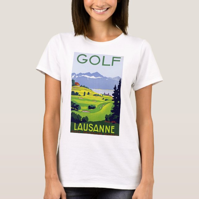 Camiseta Golf ~ Lausanne (Anverso)