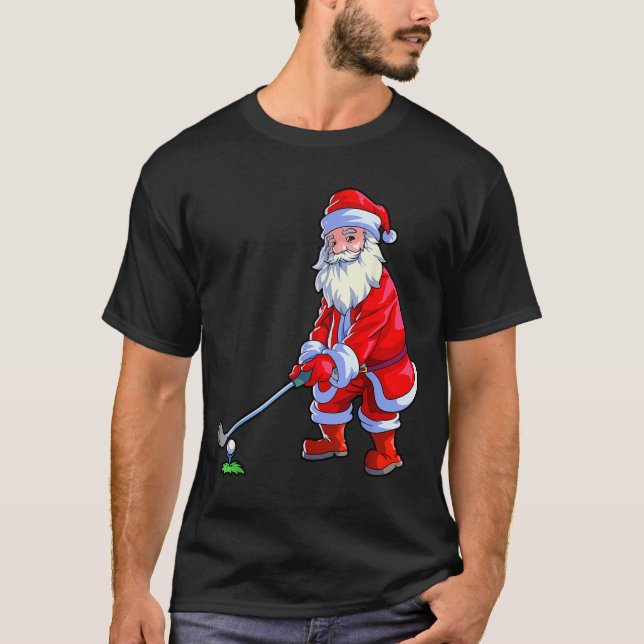 Camiseta Golf Lover Christmas Shirt Men Golf Club Golfing S (Anverso)