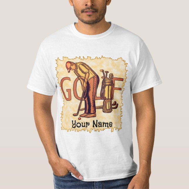 Camiseta Golf Man Letters (Anverso)