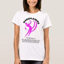Camiseta Golf MANSPLAINING Funny