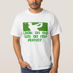 Camiseta Golf-mirada en el tamaño de mi putter