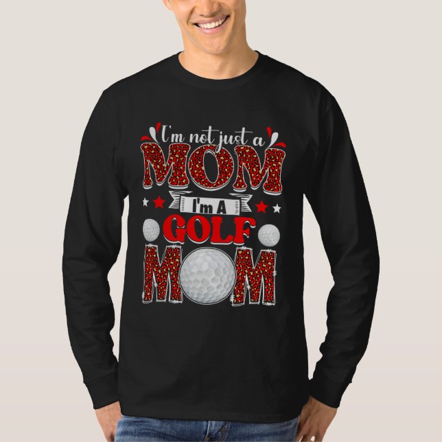 Camiseta Golf Mom Mother s Day Retro Sport Mom (Anverso)