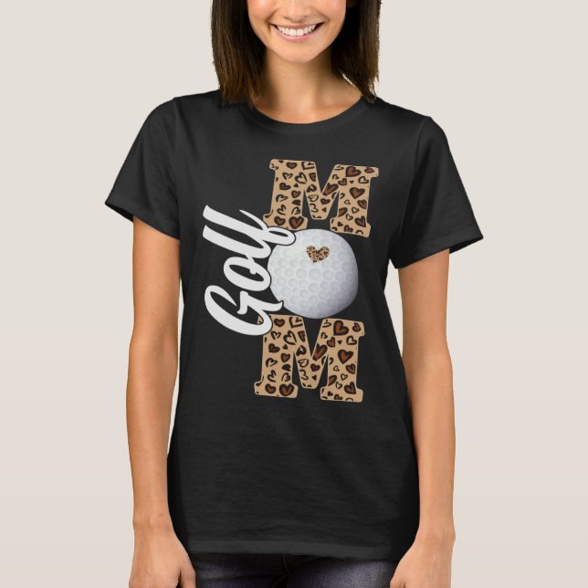 Camiseta Golf Mom Motheru2019s Day Golf Sport  Womens (Anverso)