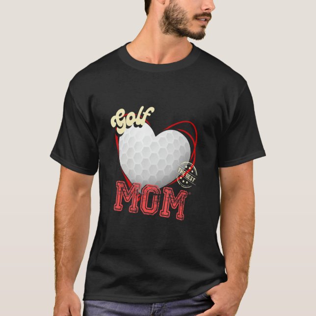 Camiseta Golf Mom Womens Cheer Golf Mom Mother's Day Golf (Anverso)