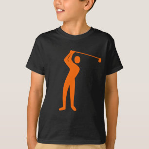 Camiseta Golf: Naranja