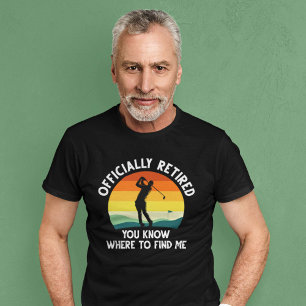 Camiseta Golf oficialmente retirado