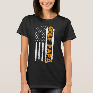Camiseta GOLF PAPA Sports Dad Entrenador bandera de Estados