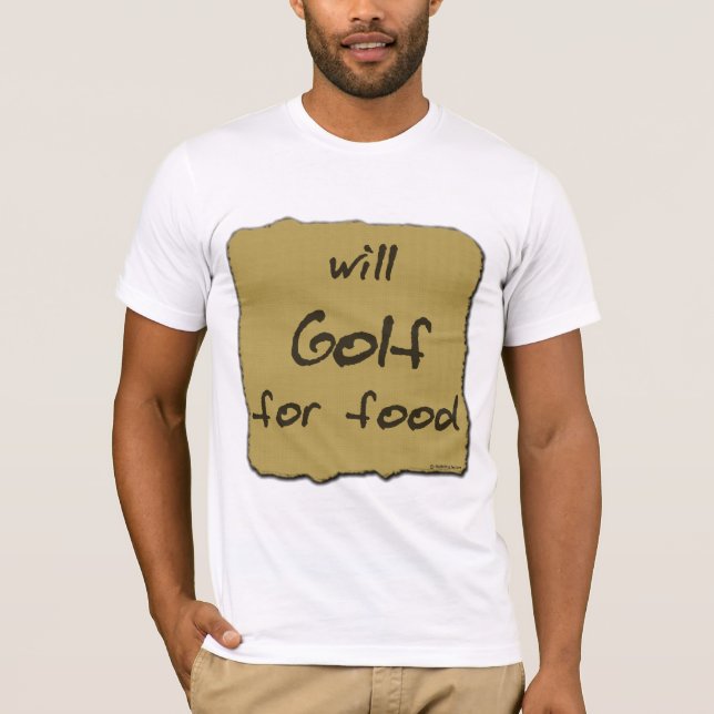 Camiseta Golf para la comida (Anverso)
