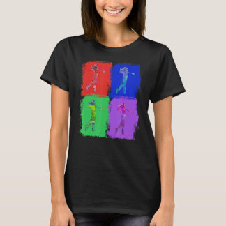 Camiseta Golf Player Pop Art
