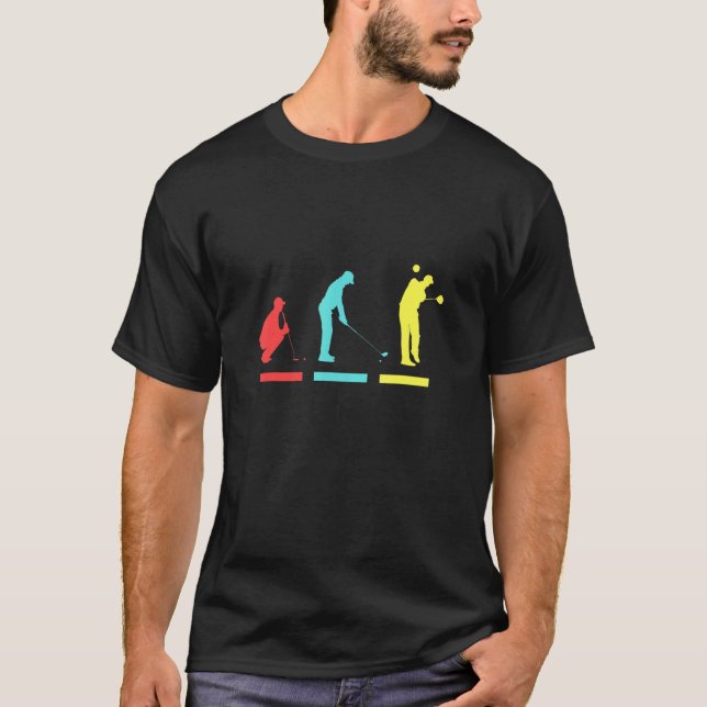 Camiseta Golf Posición Golf Golf Golf Golf Golf Swing Golf  (Anverso)