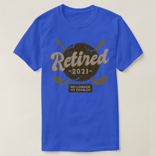 CAMISETA GOLF RETIRED (Diseño del anverso)