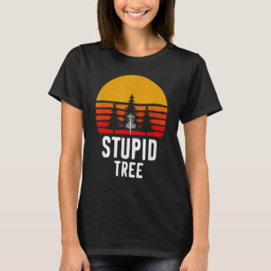 Camiseta Golf Retro Disk Stupid Tree Frisbee Golf