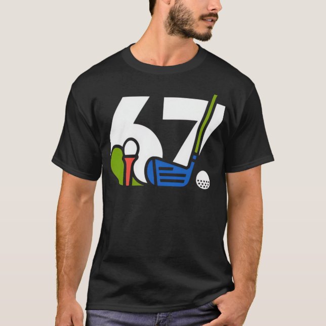 Camiseta Golf Score 67 Graphic  (Anverso)