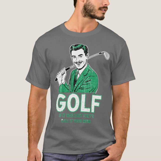 Camiseta Golf Si Es Fácil (Anverso)