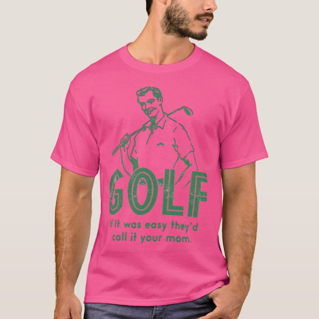 Camiseta Golf Si Es Fácil (Anverso)