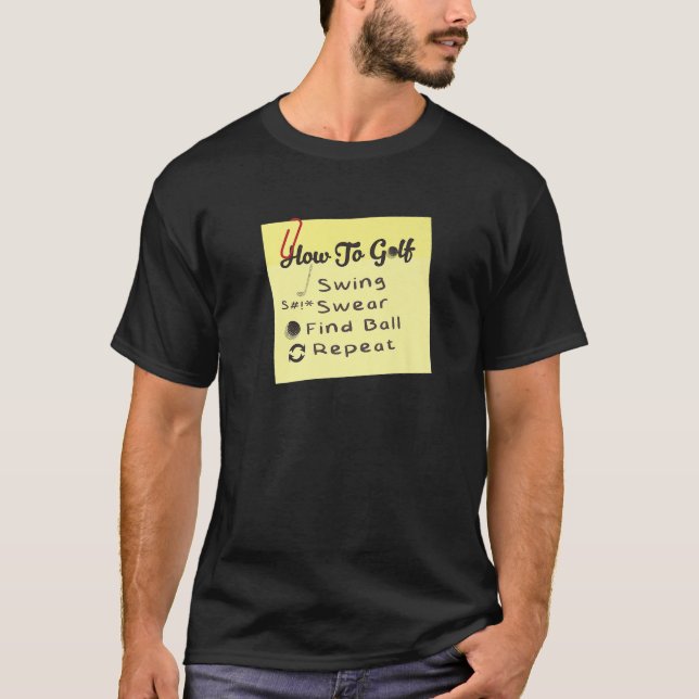 Camiseta Golf Sports Golfer Coach Funny Golfing Sayings (Anverso)