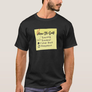 Camiseta Golf Sports Golfer Coach Funny Golfing Sayings