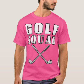 Camiseta Golf Squad Golf Player Clubs Funny