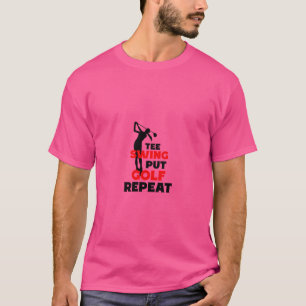 Camiseta Golf Swing Funny Sports