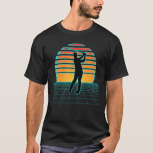 Camiseta Golf Synthwave Retrowave 70's 80 Sports Style Golf