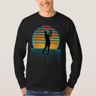 Camiseta Golf Synthwave Retrowave 70's 80 Sports Style Golf