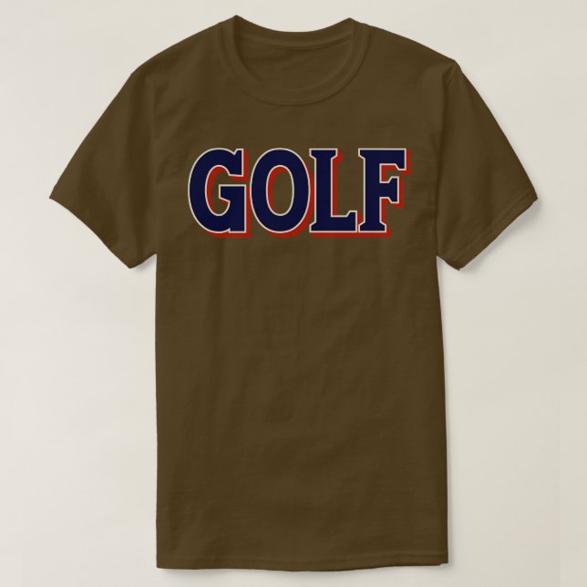 Camiseta Golf T (Diseño del anverso)