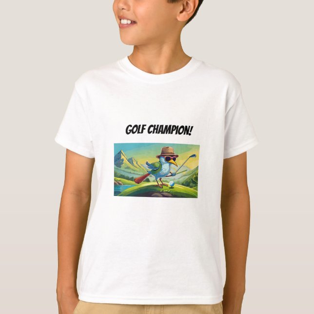 Camiseta Golf t'shirt voor kids (Anverso)