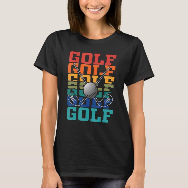 Camiseta Golf Vintage Sports Golfers (Anverso)