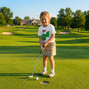 Camiseta Golf Wang Verde Vibrante y Rojo